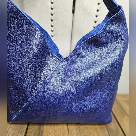 Portland Leather Goods Oversized Naomi Cobalt Blue - Picture 7 of 16